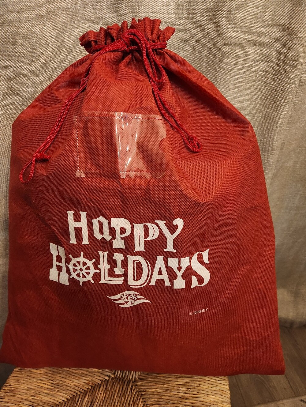 Disney Cruise Line Santa Bag